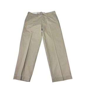 Polo Jeans Company Ralph Lauren Khaki Cotton Twill Chino Pants Mens 40x32